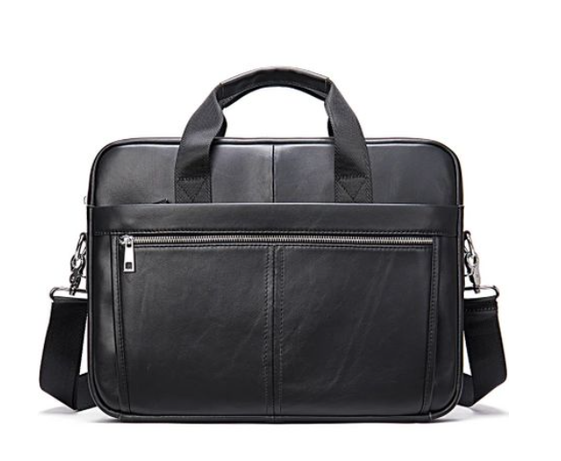 14,5" Genuine Leather Laptop Bag