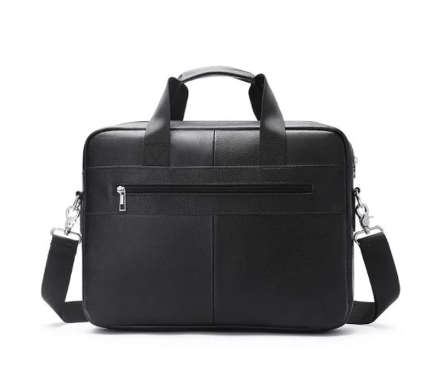 14,5" Genuine Leather Laptop Bag