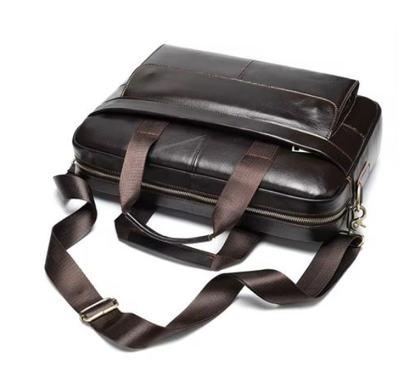 Ratile Genuine Leather Laptop Bag - 14"