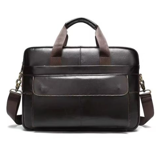 Ratile Genuine Leather Laptop Bag - 14"