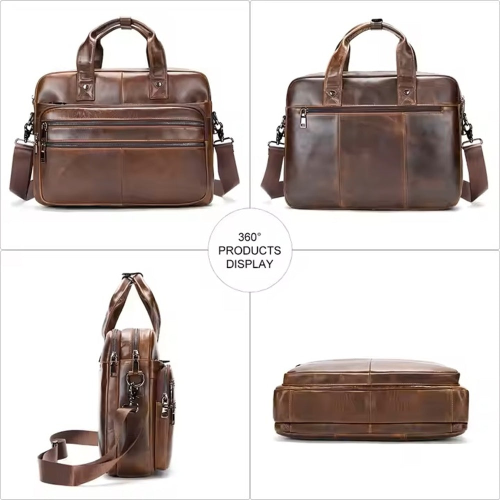 C-Suite Genuine leather Laptop Bag