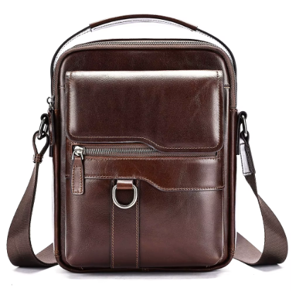 Genuine Leather Crossbody Messager