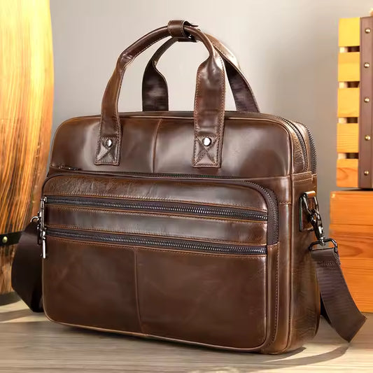 C-Suite Genuine leather Laptop Bag