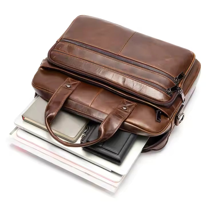 C-Suite Genuine leather Laptop Bag