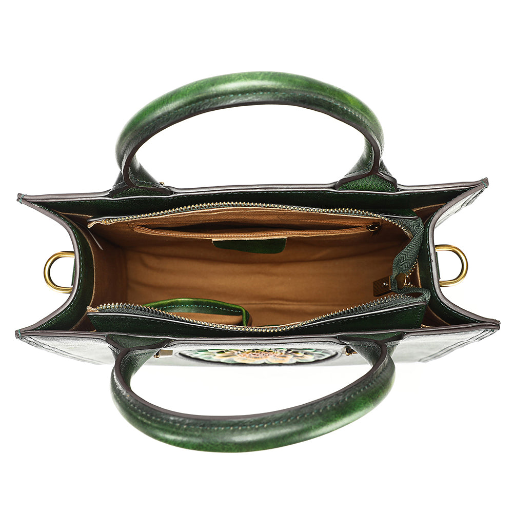 Women's Luxury Genuine Leather Tote Bag