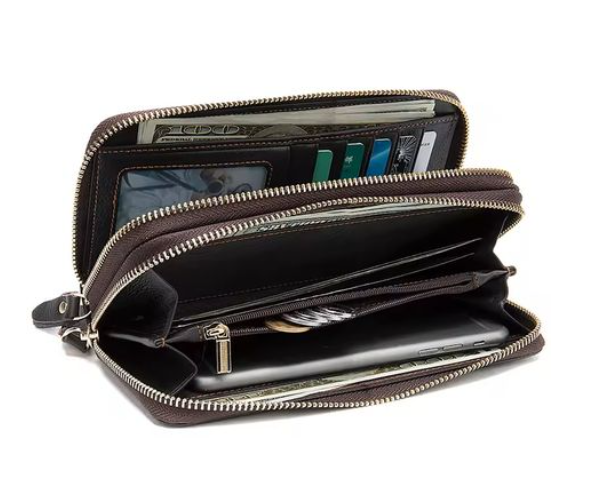 Kagi Double Zip Wallet